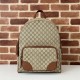 Replica Gucci 821159 GG Emblem medium backpack Brown