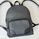 Replica Gucci 821159 GG Emblem medium backpack Black