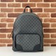 Replica Gucci 821159 GG Emblem medium backpack Black