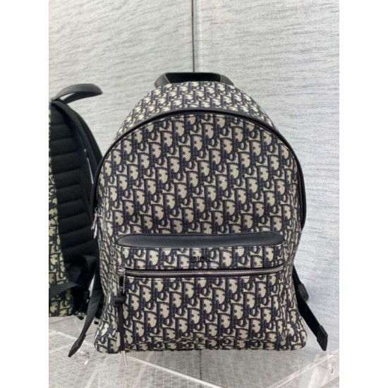 Replica Dior Rider Backpack Dior Oblique Jacquard Beige /Black Replica Dior Rider Backpack Dior Oblique Jacquard Beige /Black