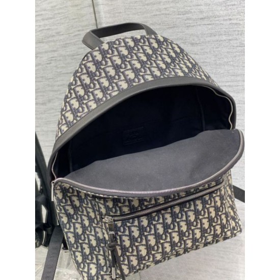 Replica Dior Rider Backpack Dior Oblique Jacquard Beige /Black Replica Dior Rider Backpack Dior Oblique Jacquard Beige /Black