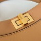 Replica Fendi Mini Iconic Peekaboo Bag Light Brown