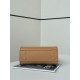 Replica Fendi Mini Iconic Peekaboo Bag Light Brown