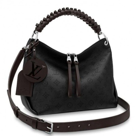 Replica Louis Vuitton Beaubourg Hobo MM Mahina Leather M56073 Fake Louis Vuitton Beaubourg Hobo MM Mahina Leather M56073 Replica