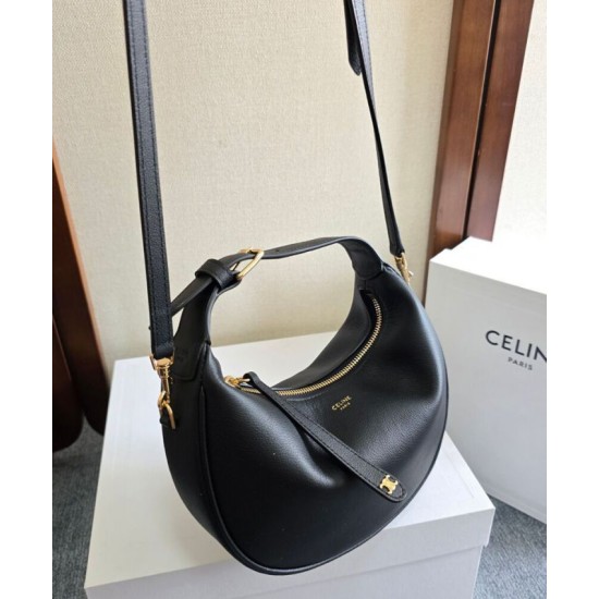 Celine Teen Best Replica Celine Lulu Hobo Bag Grained Calfskin 120723 Black/Cream Celine Teen Best Replica Celine Lulu Hobo Bag Grained Calfskin 120723 Black/Cream
