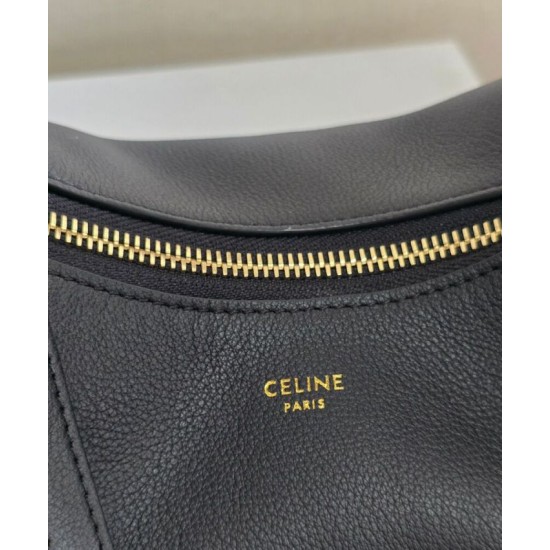 Celine Teen Best Replica Celine Lulu Hobo Bag Grained Calfskin 120723 Black/Cream Celine Teen Best Replica Celine Lulu Hobo Bag Grained Calfskin 120723 Black/Cream