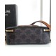 Best Replica Celine Logo Print Half Moon Box Bag 10K642 Coffee