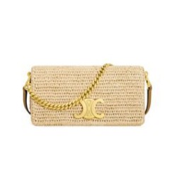Replica Celine Multipochette Raffia 10M432 Coffee Copy