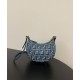 1:1 Best Replica Fendi Denim-Effect Ff Jacquard Mini-Bag 8BS081 Blue Best Replica Fendi Denim-Effect Ff Jacquard Mini-Bag 8BS081 Blue