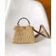 Replica Fendi Peekaboo Sand Leather And Interlaced Fibre Bag 8BN335 Apricot Replica Fendi Peekaboo Sand Leather And Interlaced Fibre Bag 8BN335 Apricot