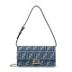 Best Replica Fendi Baguette Wallet On Chain 8M0498 Blue