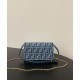 Best Replica Fendi Baguette Wallet On Chain 8M0498 Blue