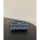 Best Replica Fendi Baguette Wallet On Chain 8M0498 Blue