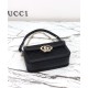 Fake Gucci Go Small Replica Gucci Shoulder Bag 826761 Black Fake Gucci Go Small Replica Gucci Shoulder Bag 826761 Black