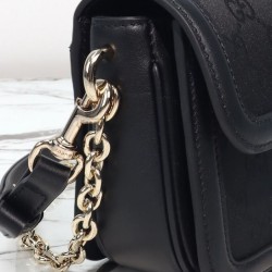 Fake Gucci Go Small Replica Gucci Shoulder Bag 826761 Black