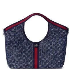 Fake Gucci Giglio Large Best Replica Tote Bag 853971 Blue