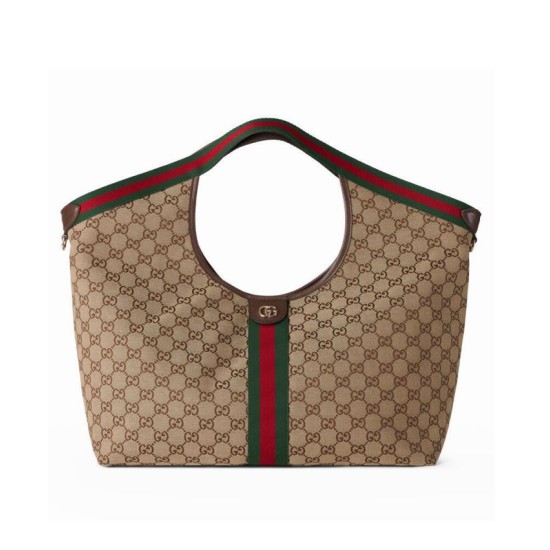 Fake Gucci Giglio Large Best Replica Tote Bag 853971 Coffee/Blue Fake Gucci Giglio Large Best Replica Tote Bag 853971 Coffee/Blue