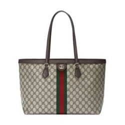 AAA Replica Gucci Ophidia Large Tote Bag 631685 Dark Coffee