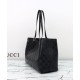 Fake Gucci GG Emblem Large Replica Gucci Tote Bag 815213 Black Fake Gucci GG Emblem Large Replica Gucci Tote Bag 815213 Black