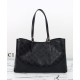 Fake Gucci GG Emblem Large Replica Gucci Tote Bag 815213 Black Fake Gucci GG Emblem Large Replica Gucci Tote Bag 815213 Black