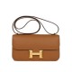 Fake Hermes Constance Elan Long Clutch Etoupe Epsom  Replica Hermes Bag Brown/Gray