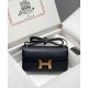 Best Replica Hermes Constance Elan Long Clutch Etoupe Epsom Bag Black Fake