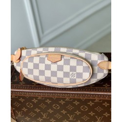 Replica Louis Vuitton Keepit Bag N00230 White Replica Louis Vuitton Keepit Bag N00230 White