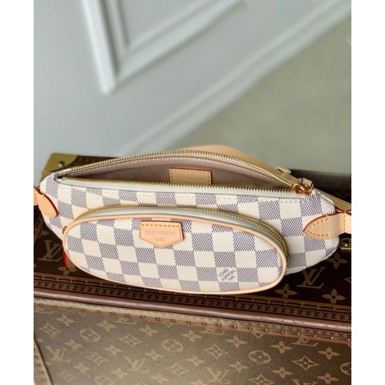 Replica Louis Vuitton Keepit Bag N00230 White Replica Louis Vuitton Keepit Bag N00230 White