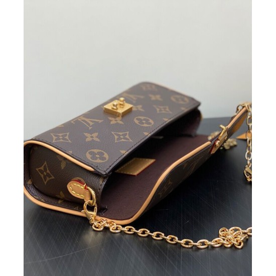 Fake Louis Vuitton Replica LV Pochette Camille Wallet M13566 Brown Fake Louis Vuitton Replica LV Pochette Camille Wallet M13566 Brown