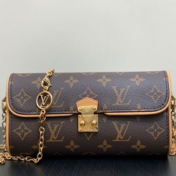 Fake Louis Vuitton Replica LV Pochette Camille Wallet M13566 Brown