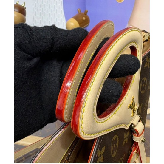 Fake Louis Vuitton Replica LV Rivage BB Bag M14680 Brown Fake Louis Vuitton Replica LV Rivage BB Bag M14680 Brown
