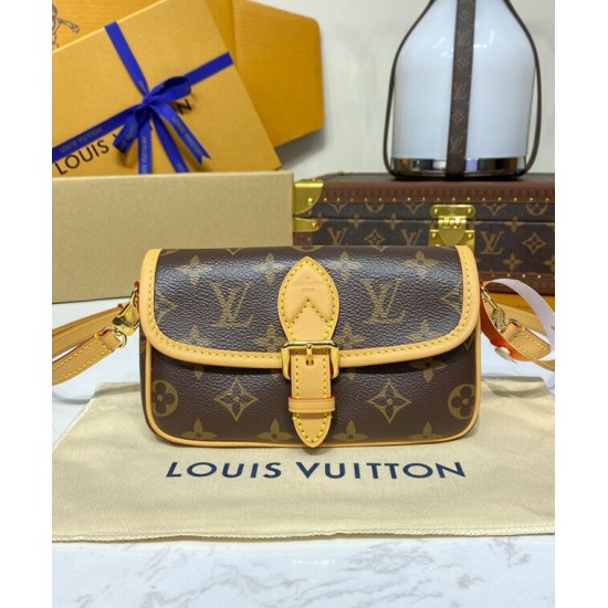 Louis Vuitton Best Replica LV Nano Diane Bag M83298 Brown Louis Vuitton Best Replica LV Nano Diane Bag M83298 Brown