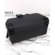 Fake Gucci GG Emblem Large Replica Gucci Duffle Bag 821158 Black Fake Gucci GG Emblem Large Replica Gucci Duffle Bag 821158 Black