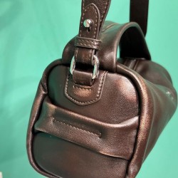 Fake Prada Nappa Shoulder Bag 2VH188 Dark Coffee Replica 