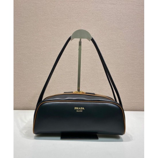 Prada Swing Smooth Best Replica Prada Shoulder Bag 1BC249 Black Fake Prada Swing Smooth Best Replica Prada Shoulder Bag 1BC249 Black Fake