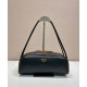 Prada Swing Smooth Best Replica Prada Shoulder Bag 1BC249 Black Fake Prada Swing Smooth Best Replica Prada Shoulder Bag 1BC249 Black Fake