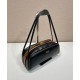 Prada Swing Smooth Best Replica Prada Shoulder Bag 1BC249 Black Fake Prada Swing Smooth Best Replica Prada Shoulder Bag 1BC249 Black Fake
