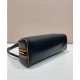 Prada Swing Smooth Best Replica Prada Shoulder Bag 1BC249 Black Fake Prada Swing Smooth Best Replica Prada Shoulder Bag 1BC249 Black Fake