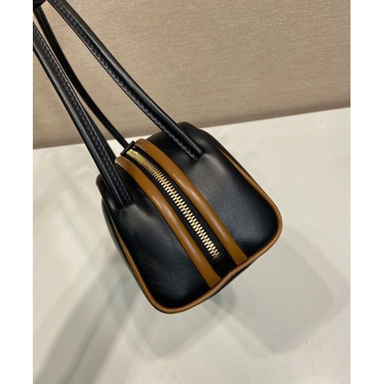 Prada Swing Smooth Best Replica Prada Shoulder Bag 1BC249 Black Fake Prada Swing Smooth Best Replica Prada Shoulder Bag 1BC249 Black Fake