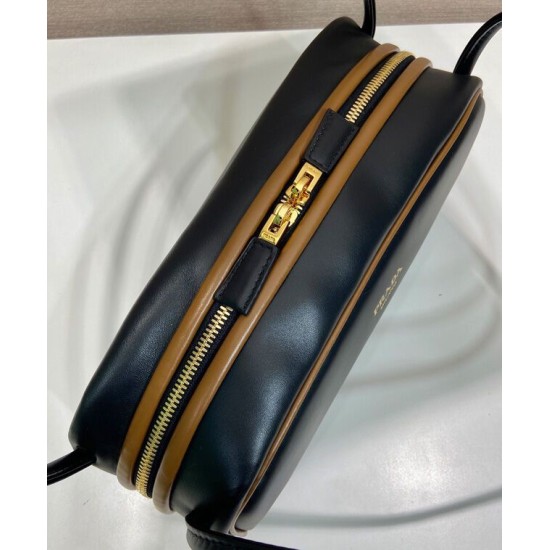 Prada Swing Smooth Best Replica Prada Shoulder Bag 1BC249 Black Fake Prada Swing Smooth Best Replica Prada Shoulder Bag 1BC249 Black Fake