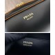 Prada Swing Smooth Best Replica Prada Shoulder Bag 1BC249 Black Fake Prada Swing Smooth Best Replica Prada Shoulder Bag 1BC249 Black Fake