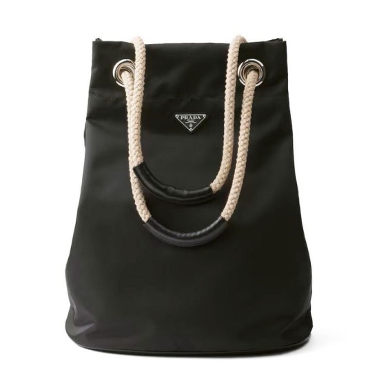 Replica Prada Mariner Medium Re-Nylon tote Bag 2VG133 Black/Coffee Replica Prada Mariner Medium Re-Nylon tote Bag 2VG133 Black/Coffee