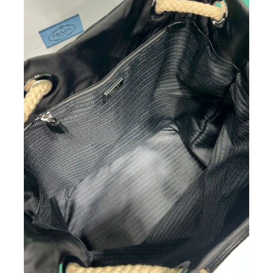 Replica Prada Mariner Medium Re-Nylon tote Bag 2VG133 Black/Coffee Replica Prada Mariner Medium Re-Nylon tote Bag 2VG133 Black/Coffee