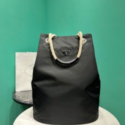 Replica Prada Mariner Medium Re-Nylon tote Bag 2VG133 Black/Coffee Replica Prada Mariner Medium Re-Nylon tote Bag 2VG133 Black/Coffee
