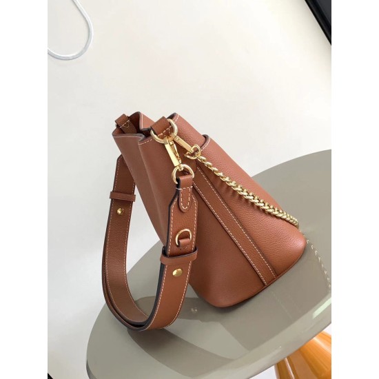 Replica Louis Vuitton Lock and Walk Bag Brown Clone Replica Louis Vuitton Lock and Walk Bag Brown Clone