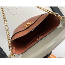 Replica Louis Vuitton Lock and Walk Bag Brown Clone Replica Louis Vuitton Lock and Walk Bag Brown Clone