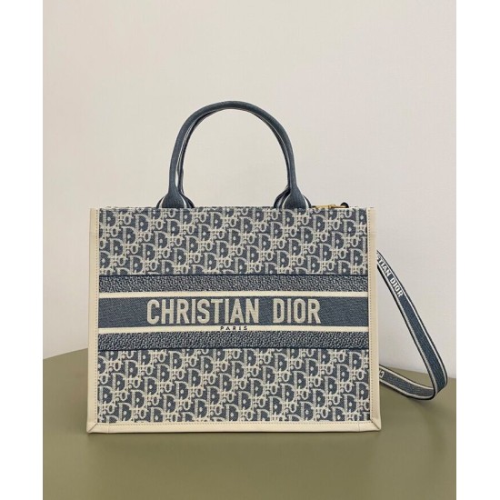Replica Christian Dior Book Tote Medium Bag Blue Fake Replica Christian Dior Book Tote Medium Bag Blue Fake