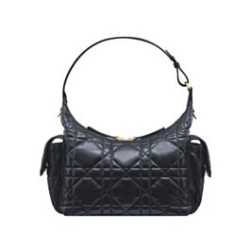 Replica Christian Dior Medium D-Dream Bag Black Fake