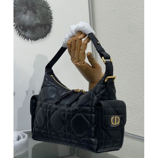 Replica Christian Dior Medium D-Dream Bag Black Fake Replica Christian Dior Medium D-Dream Bag Black Fake