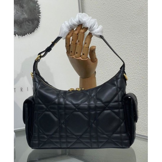 Replica Christian Dior Medium D-Dream Bag Black Fake Replica Christian Dior Medium D-Dream Bag Black Fake